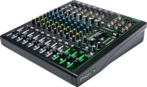 Electro-Voice Evolve 50 Portable Column Bluetooth PA System with Mackie ProFX12V3 Mixer Bundle with XLR Cables