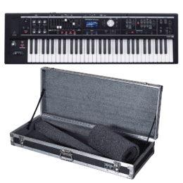 ROLAND V-COMBO VR-09B PERFORMANCE KEYBOARD + Light Duty Economy ATA Case for ROLAND V-COMBO VR-09