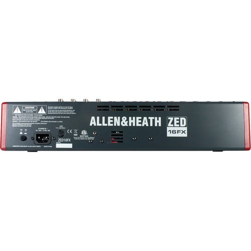 あれページ Allen & Heath ZED-16FX 16-Channel Recording and Live Sound Mixer