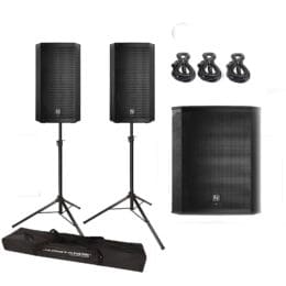 Electro-Voice ELX200-12P 12" 2-Way Powered Speakers & ELX200-18SP 18" Subwoofer Package