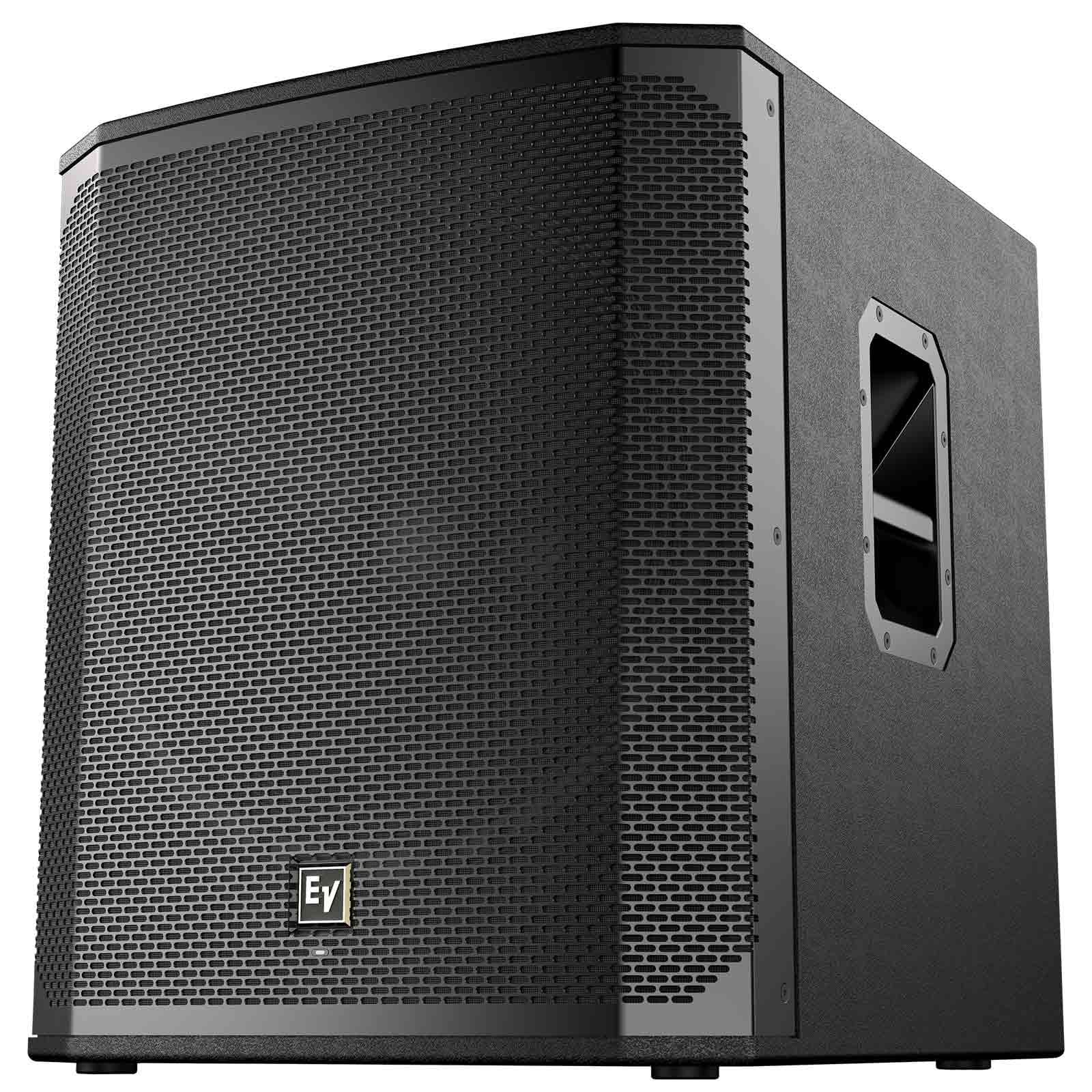 Electro-Voice ELX200-18SP 18" Powered Subwoofer with Microphone & Cover Package