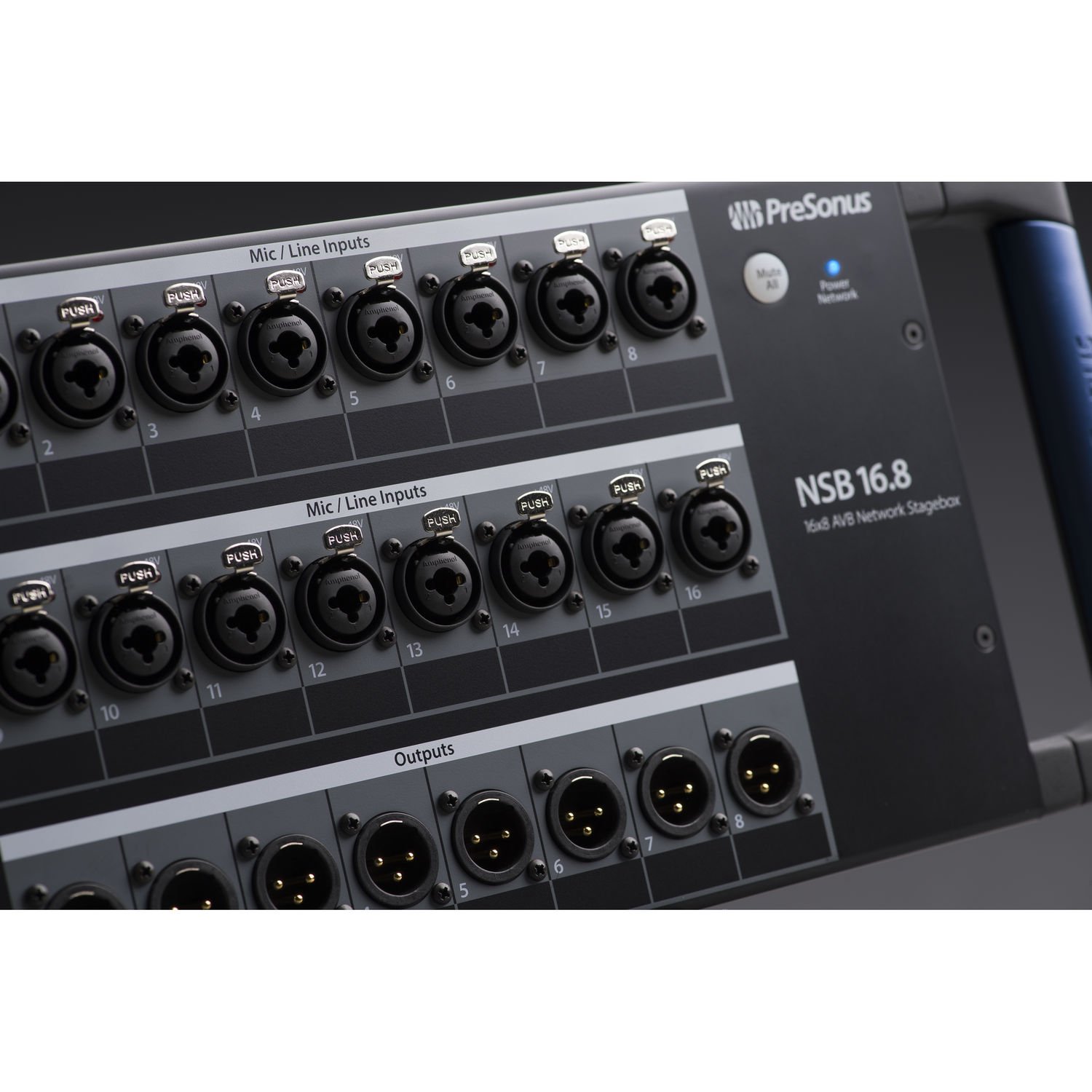 PreSonus NSB 16.8 AVB Networked Stage Box (B-Stock) – ProSoundGear.com