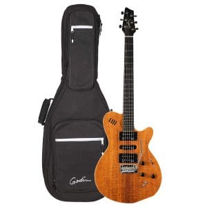 Godin (041497) xtSA Koa Extreme HG Electric Guitar – Natural