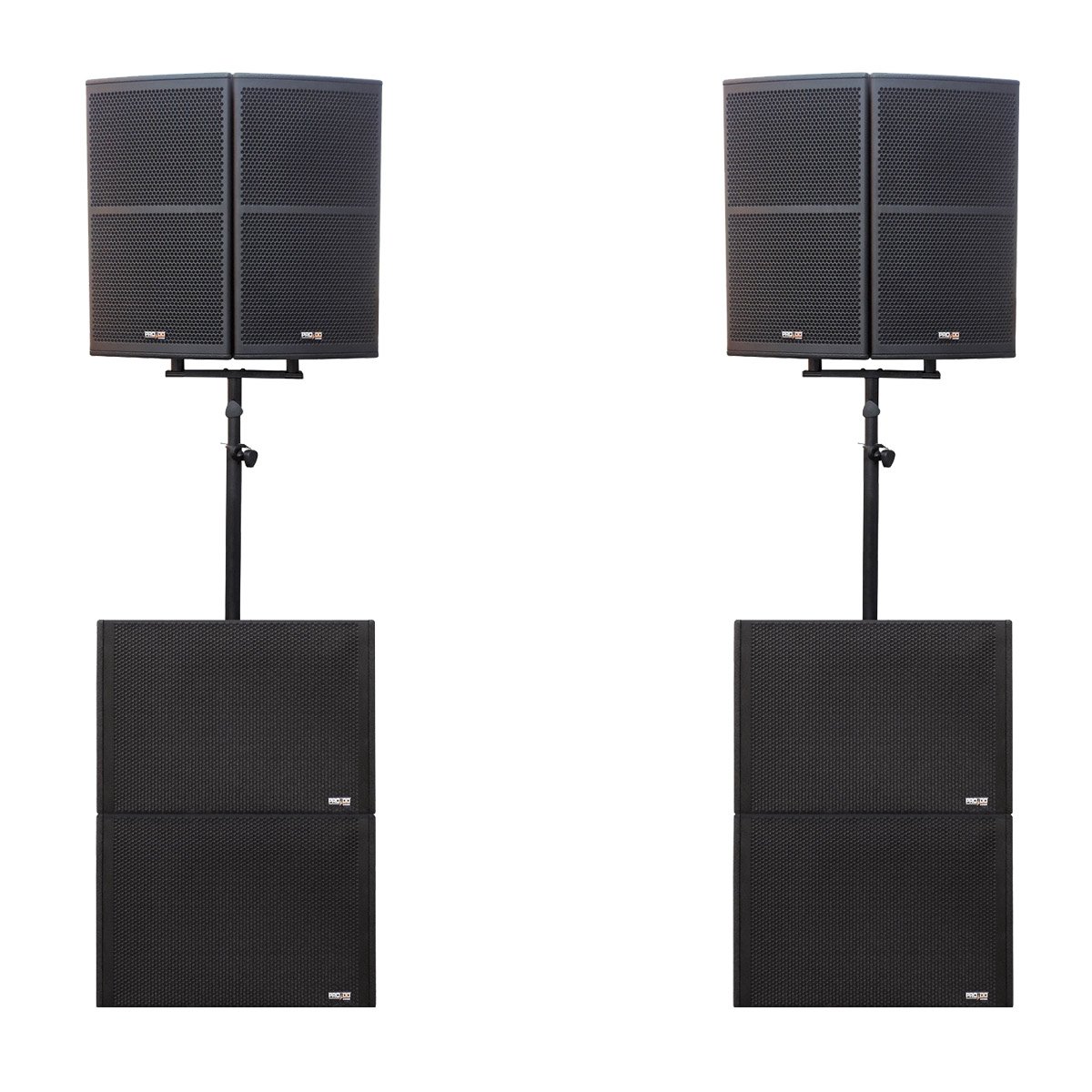 PRO DG IT 112 PA, 12” Passive 2 Way PA Speaker, Watts: 600W RMS 2400 Peak, 136 dB, Plywood, (Beyma Components), Ideal for DJs, Churches & Bands (Made in Spain)