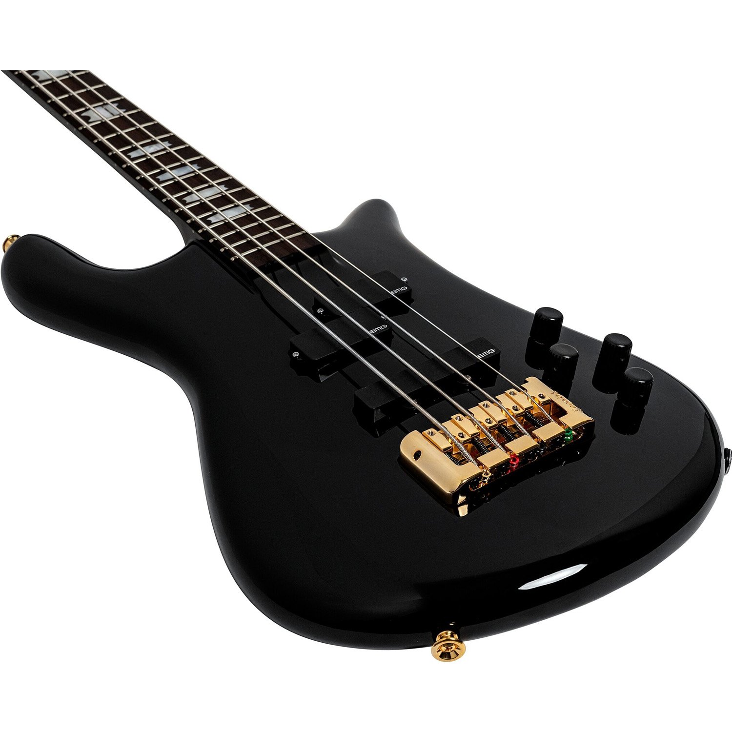 Spector Euro 4 Classic Bass Guitar – Solid Black – ProSoundGear.com
