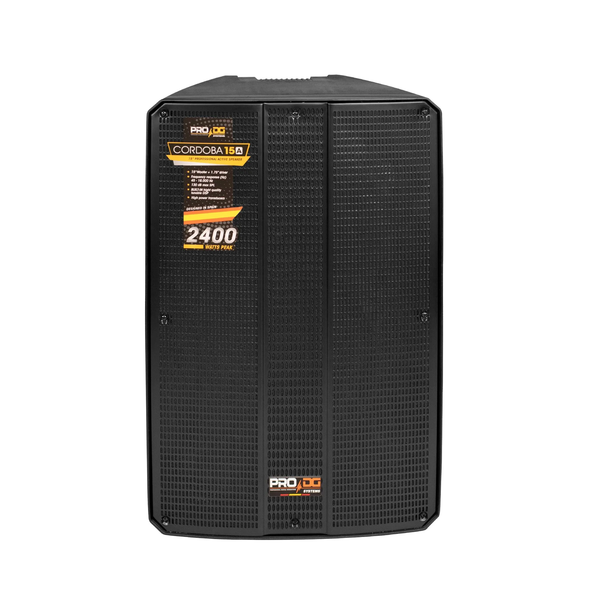 PRO DG Cordoba 15A 2400W Powered Speaker