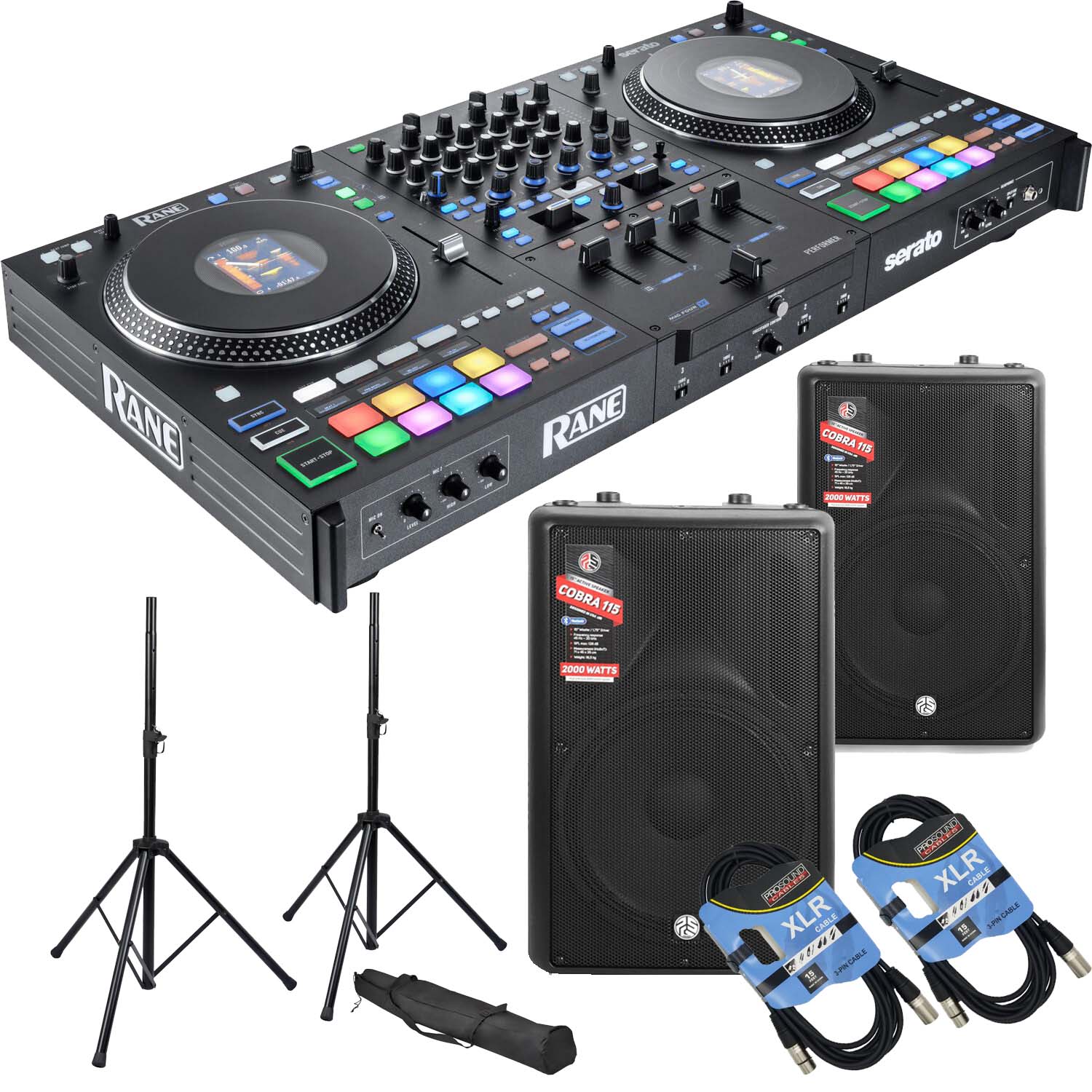 Rane PERFORMER 4-channel Motorized DJ Controller – ProSoundGear.com