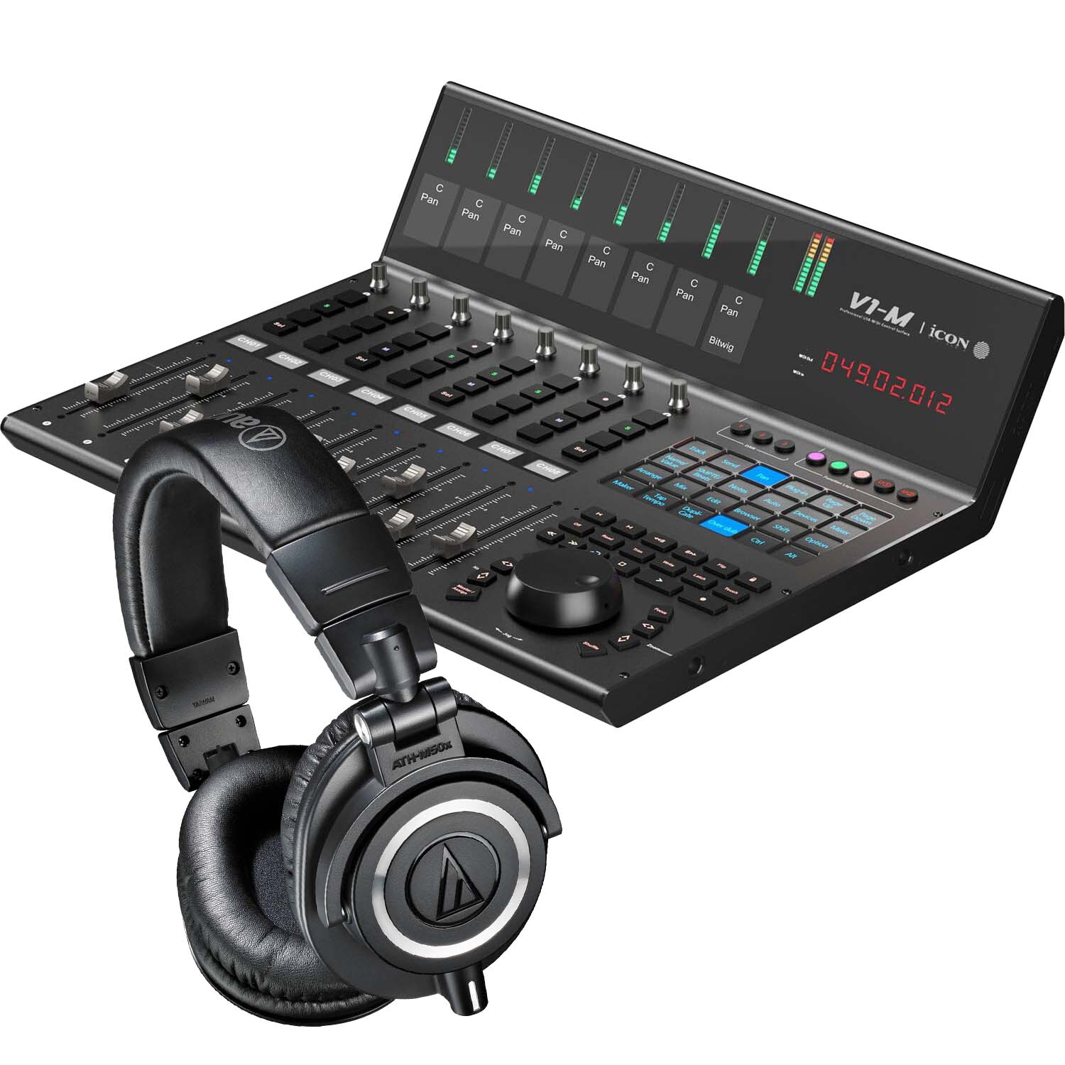 Icon Pro Audio V1-M DAW Control Surface – ProSoundGear.com