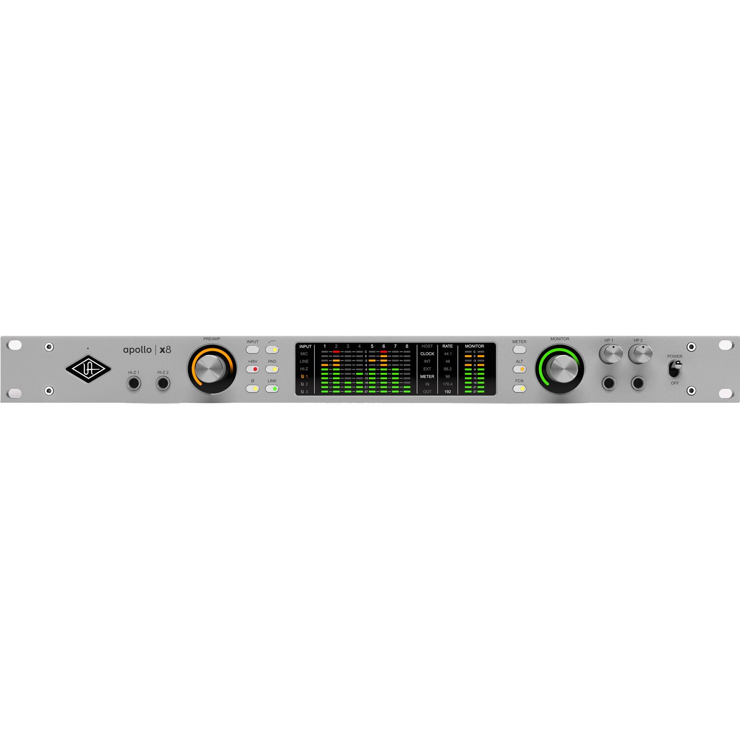 Universal Audio Apollo x8 with UAD Analog Classics Audio Interface