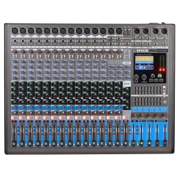 PSG Audio EMX-16 16 Channels Analog Mixer with Effects and Recording