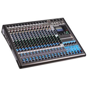 PSG Audio EMX-16 16 Channels Analog Mixer with Effects and Recording