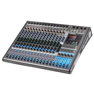 PSG Audio EMX-16 16 Channels Analog Mixer with Effects and Recording