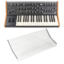 Moog Subsequent 37 Paraphonic Analog Synthesizer - Decksaver Polycarbonate Bundle