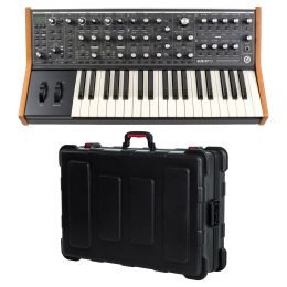 Moog Subsequent 37 Paraphonic Analog Synthesizer - Gator GTSA-MIX203008 Bundle