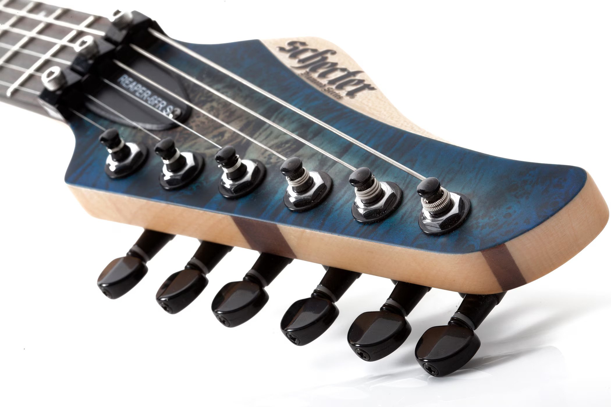 Schecter Reaper-6 FR-S Electric Guitar – Satin Sky Burst (B-Stock