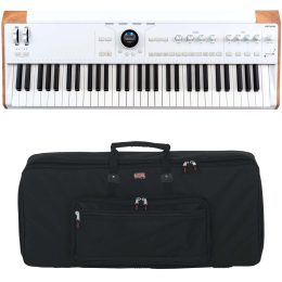 Arturia AstroLab 61-key Stage Keyboard - Gator GKB-61 Bundle